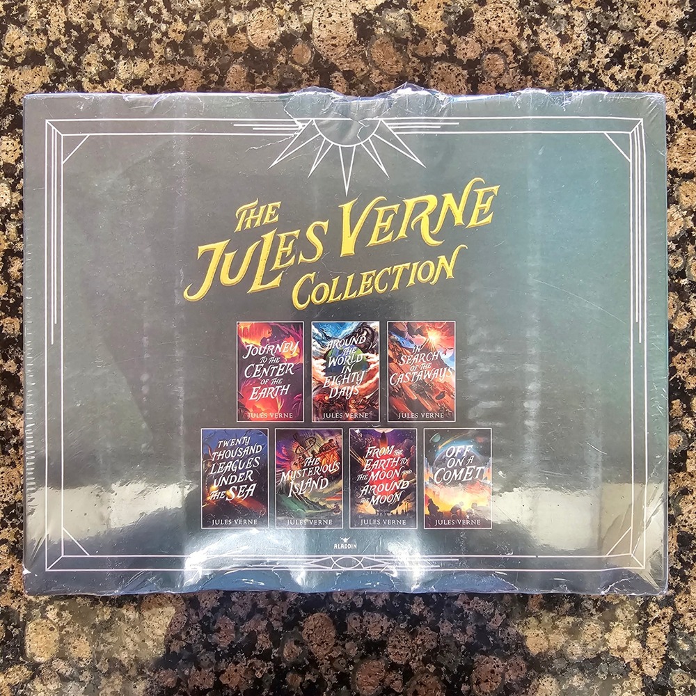 The Jules Verne Collection Boxed Set Hardcover 7-Book Journey to Center of Earth